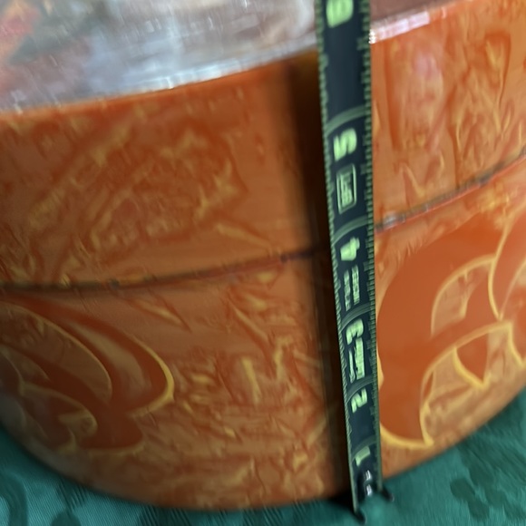 Vintage Rare Hat Box with Felt Lining - Picture 10 of 17